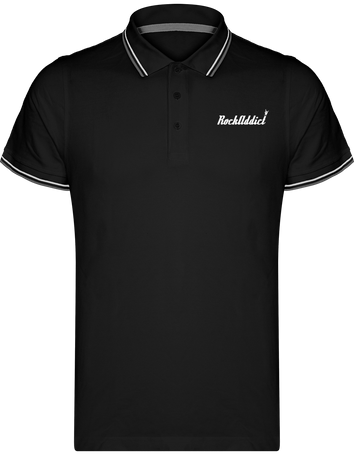 Polo Homme Brodé RockAddict Officiel