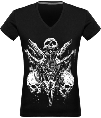 T-shirt Col V Femme Gory