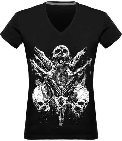 T-shirt Col V Femme Gory