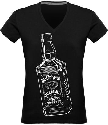 T-shirt Col V Femme Jack land