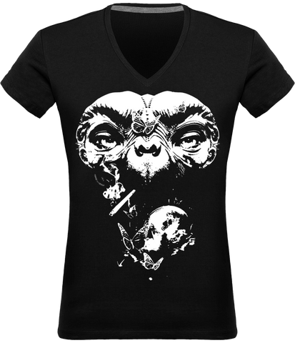 T-shirt Col V Femme U.F.O