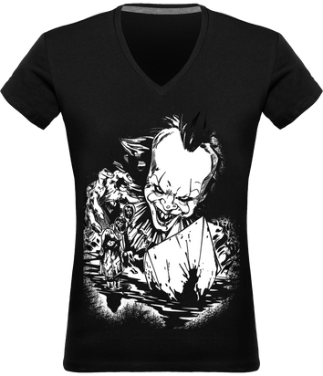 T-shirt Col V Femme Preaky