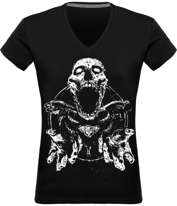 T-shirt Col V Femme Sanctuary