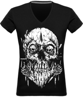 T-shirt Col V Femme Wooder's