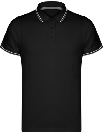 Polo Homme Maille Piquées 2 bandes
