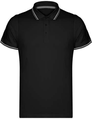 Polo Homme Maille Piquées 2 bandes